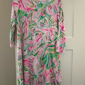 LILLY PULITZER OPHELIA ALLIGATOR DRESS L